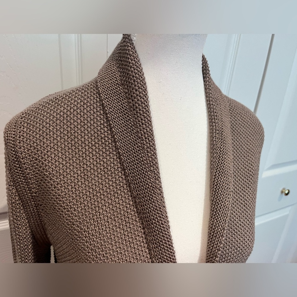 Banana Republic Taupe Cardigan Sweater
